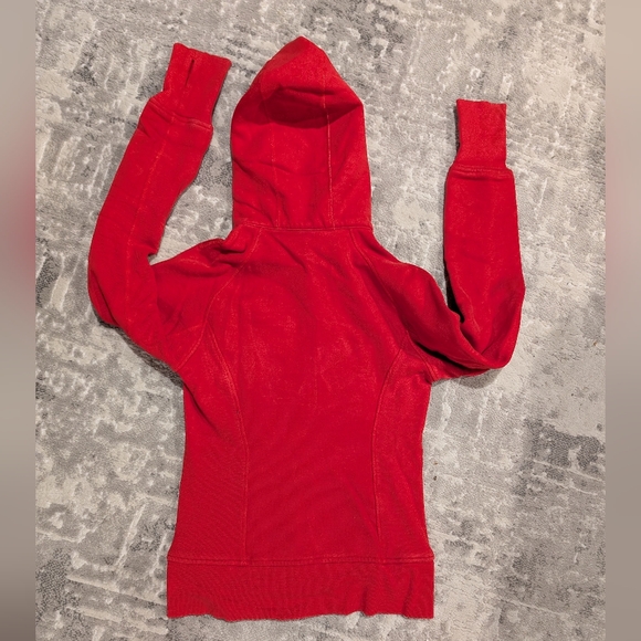 Lululemon Red Scuba Hoodie - Picture 5 of 5